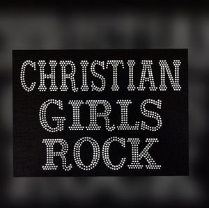 Bling T-Shirt Christian Girls Rock